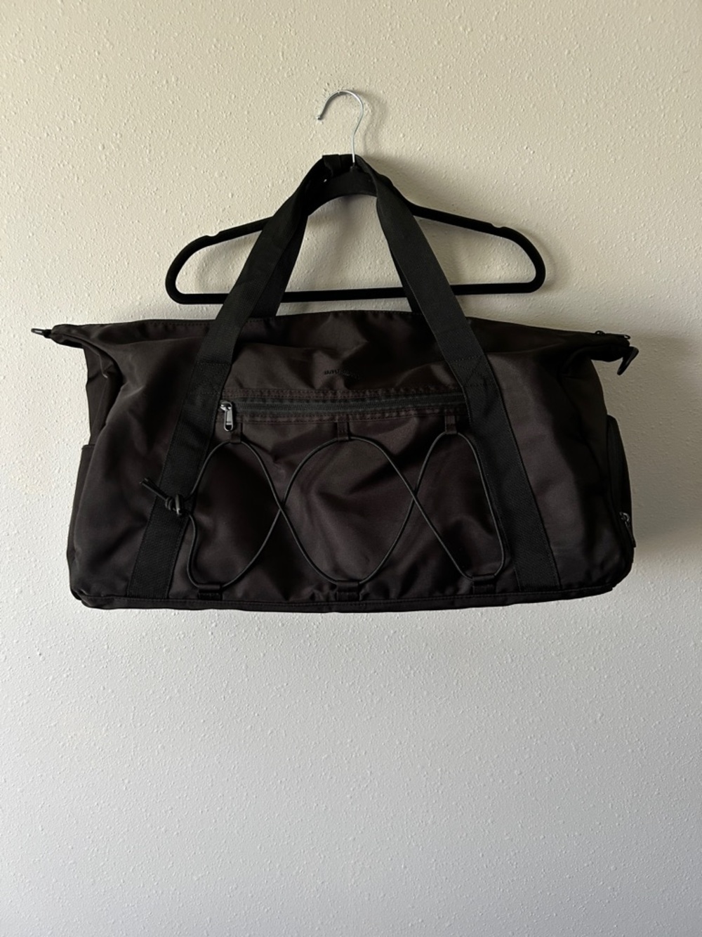 Bagsmart black duffel bag